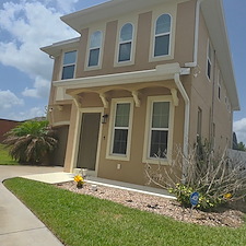 Four-Corners-Home-Gets-a-Fresh-Start-House-Washing-Driveway-Fence-Pool-Cage-Wash 2