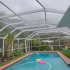 Lakeland-Pool-Cage-Cleaning-Tackling-Years-of-Algae-and-Mold 0