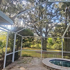 Pool Cage Wash in Lakeland, FL 1