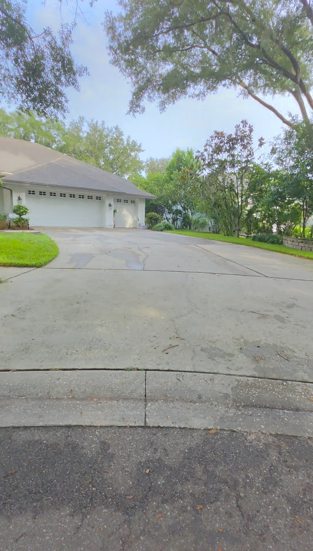 Valrico Driveway Cleaning: Pressure Washing Away Years of Algae