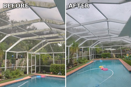Pool Cage Cleaning Thumbnail