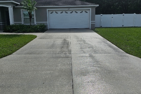 Driveway Pressure washing