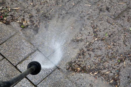 Pressure washing